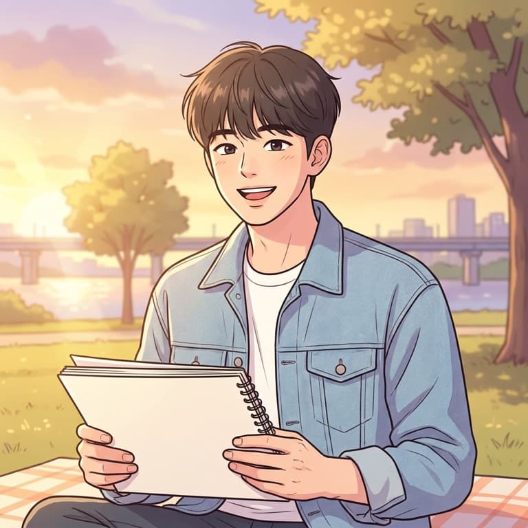 Jun, a fictional study buddy